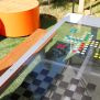 HPL Bench Chess and ludo game โต๊ะเล่นหมากรุกและลูโดสำหรับสนามเด็กเล่น