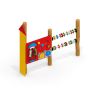 Miniaturka Sensory and educational board robinia (2)