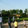 Kids having fun on Silver Cableway