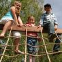 Kids on Butterfly Net