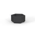 Wooden flowerpot IV black